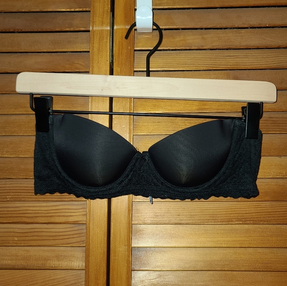 SOLD Women's Aerie Lace Strapless Bra Size 34B - Picture 9 of 9